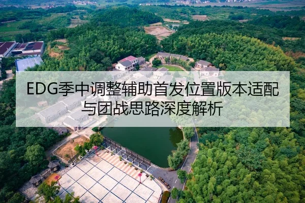 EDG季中调整辅助首发位置版本适配与团战思路深度解析